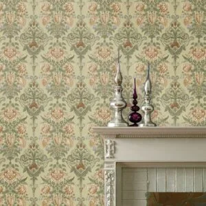 Sanskriti Mughal Floral Wallpaper