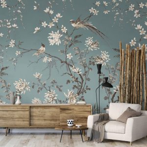 Celestial Slate Chinoiserie